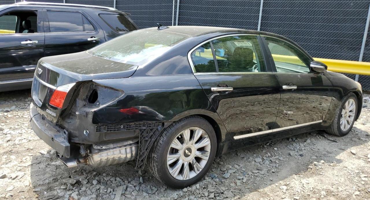 2009 Hyundai Genesis 3.8L VIN: KMHGC46E49U033407 Lot: 61991914