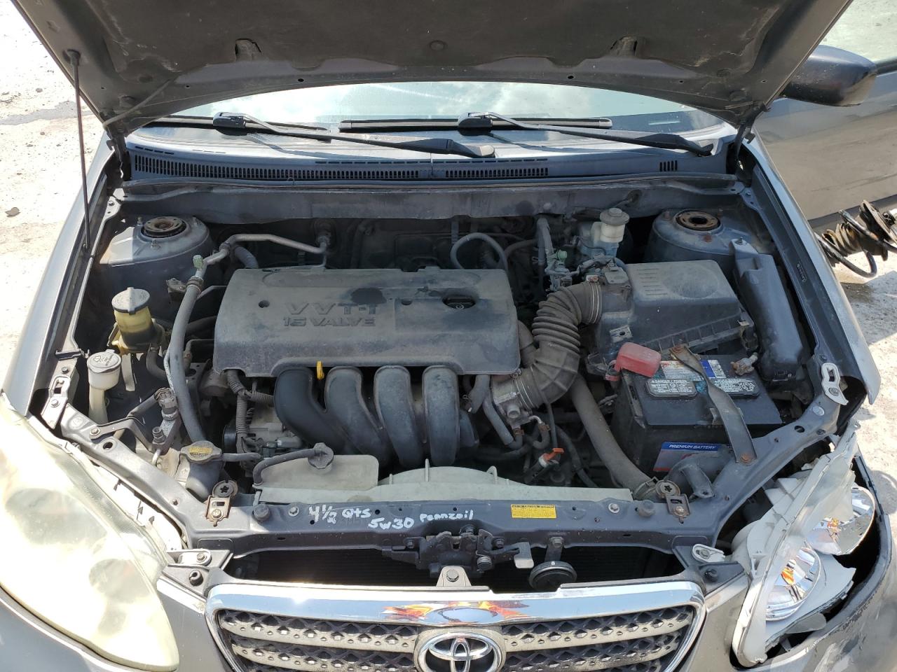 2005 Toyota Corolla Ce VIN: 2T1BR32E15C481382 Lot: 63093974