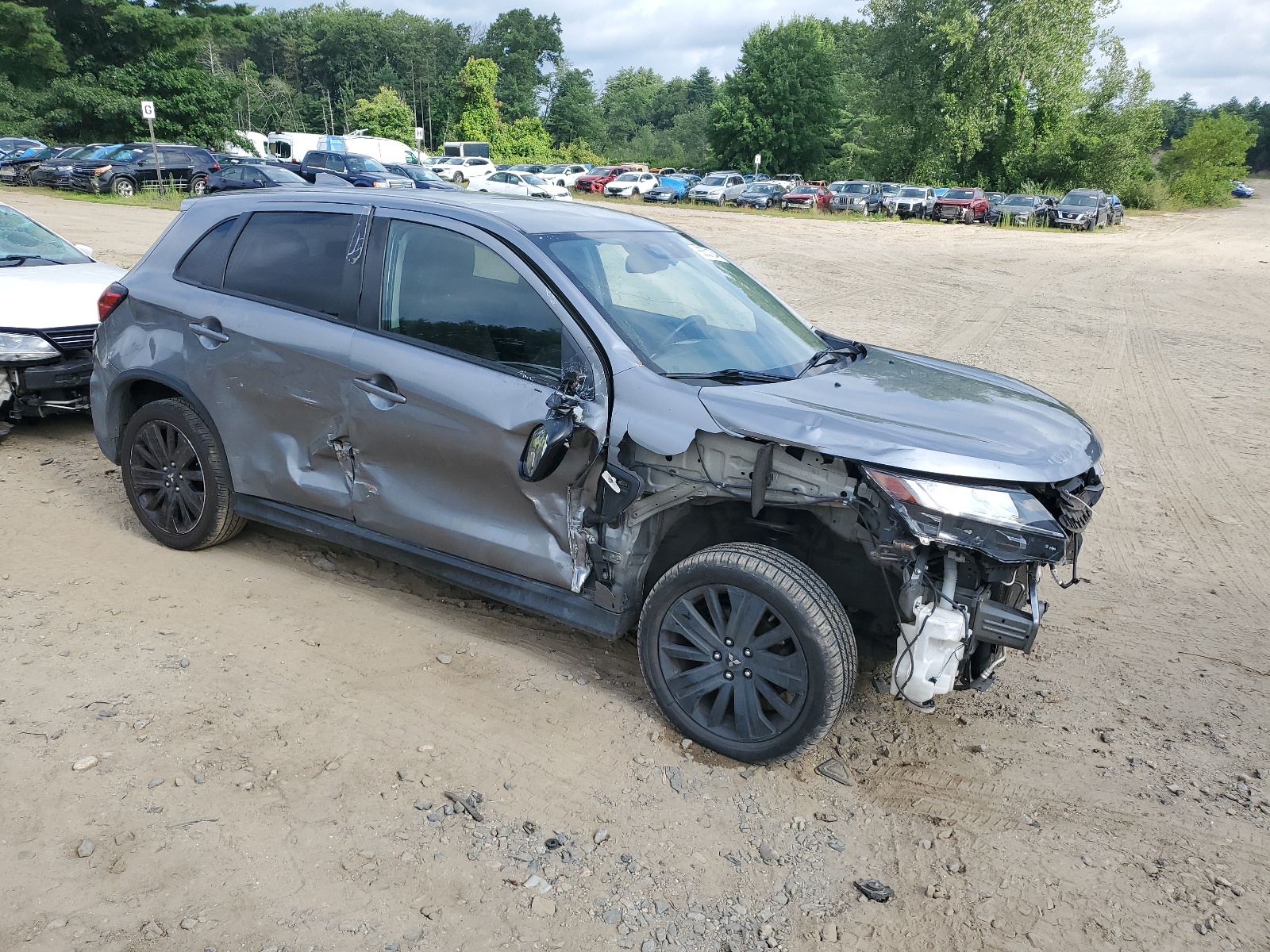 2021 Mitsubishi Outlander Sport Es vin: JA4APUAU7MU030193