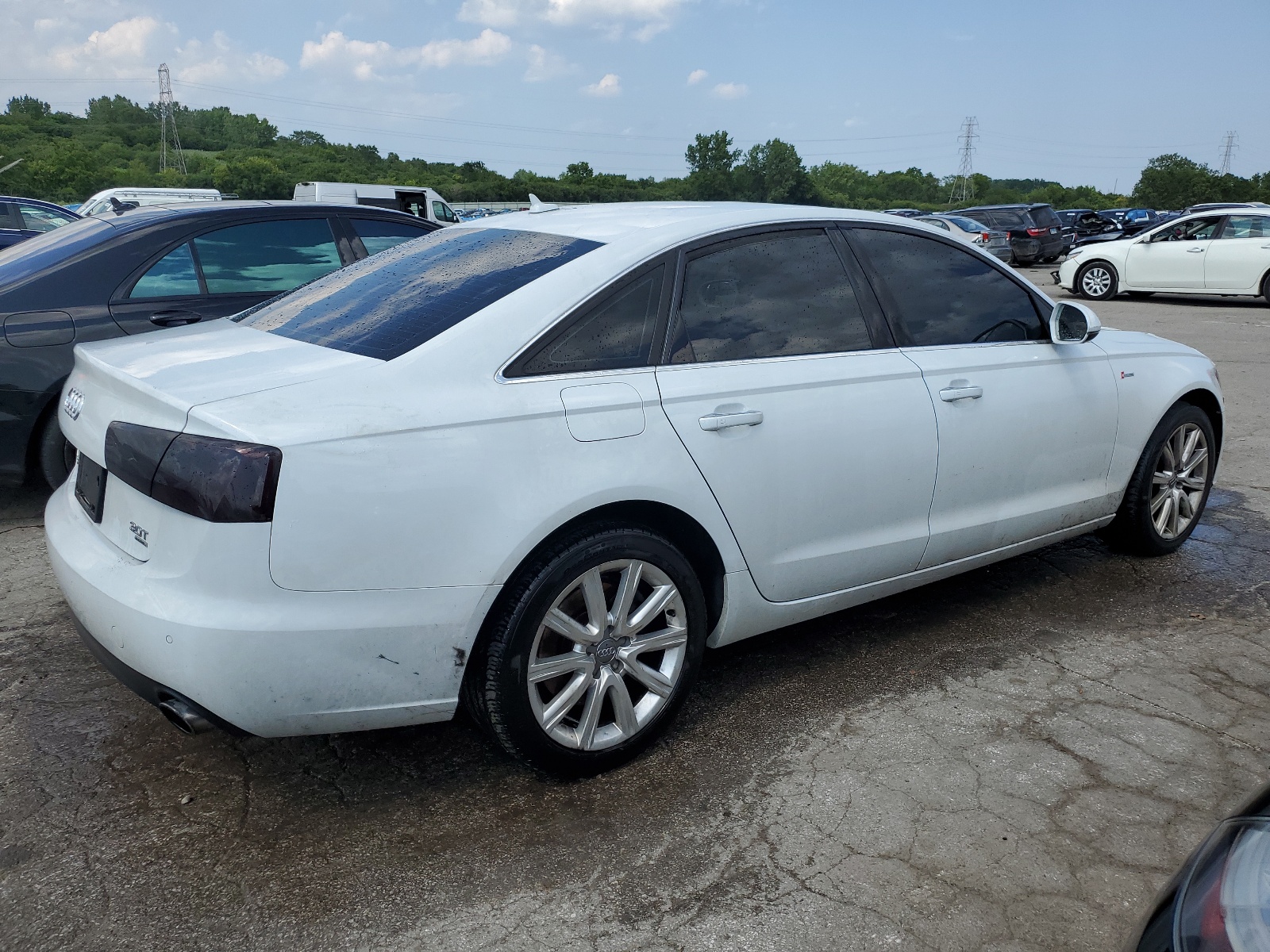 WAUFGAFC9EN050691 2014 Audi A6 Premium Plus