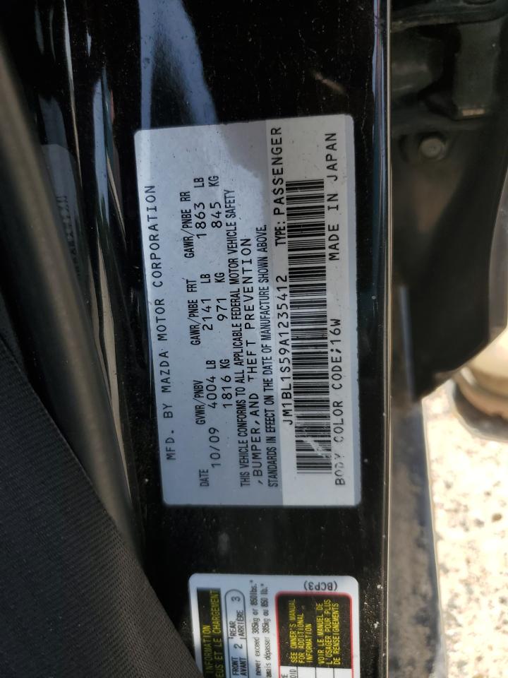 2010 Mazda 3 S VIN: JM1BL1S59A1235412 Lot: 62671904