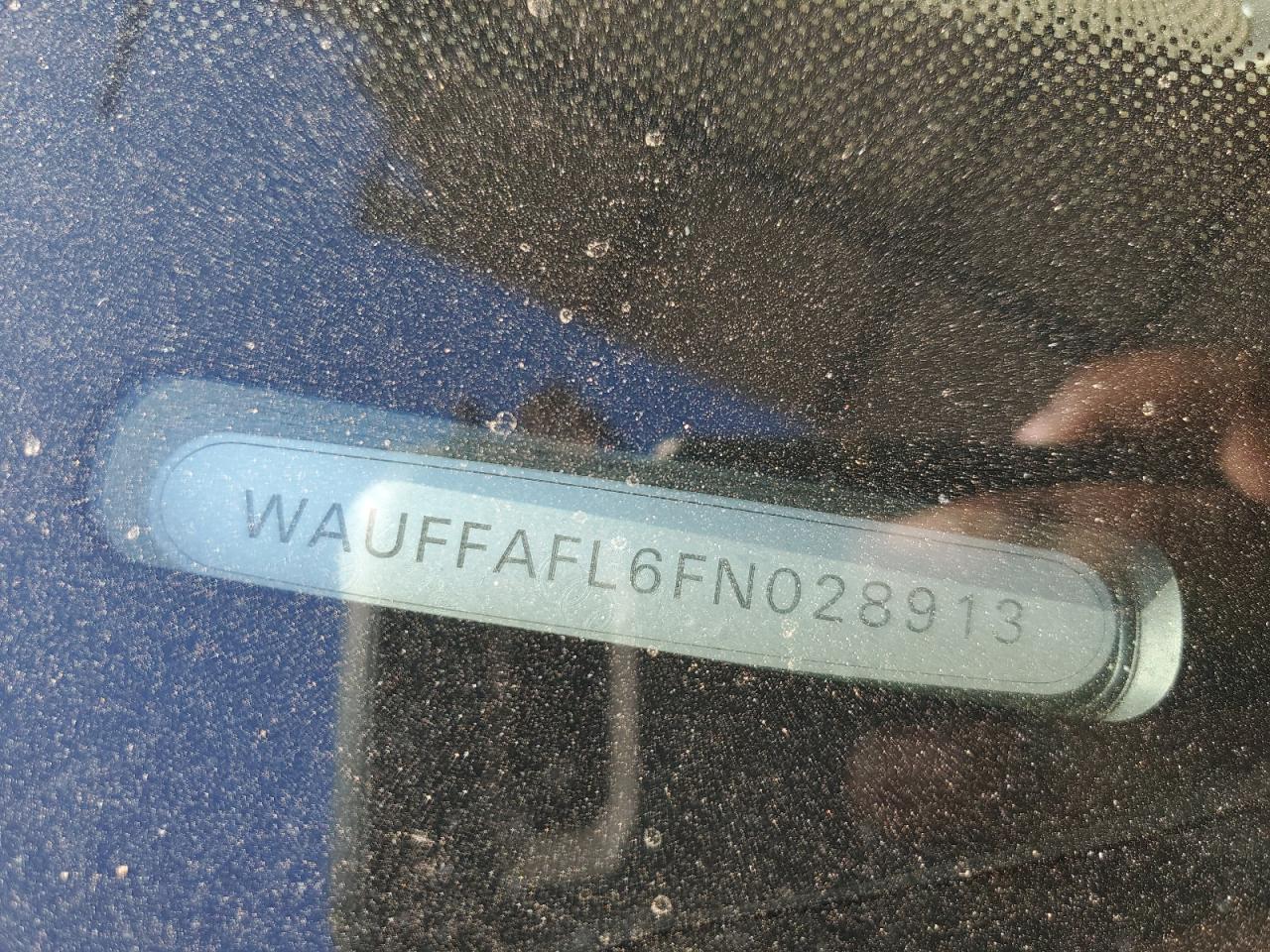 2015 Audi A4 Premium Plus VIN: WAUFFAFL6FN028913 Lot: 62127944