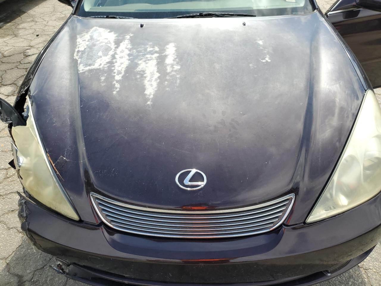 2005 Lexus Es 330 VIN: JTHBA30G755058524 Lot: 61807464