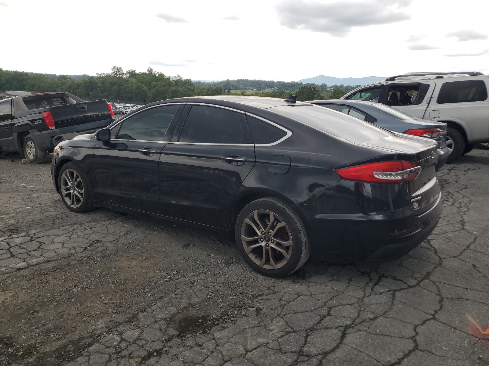 2019 Ford Fusion Sel vin: 3FA6P0CD8KR236697