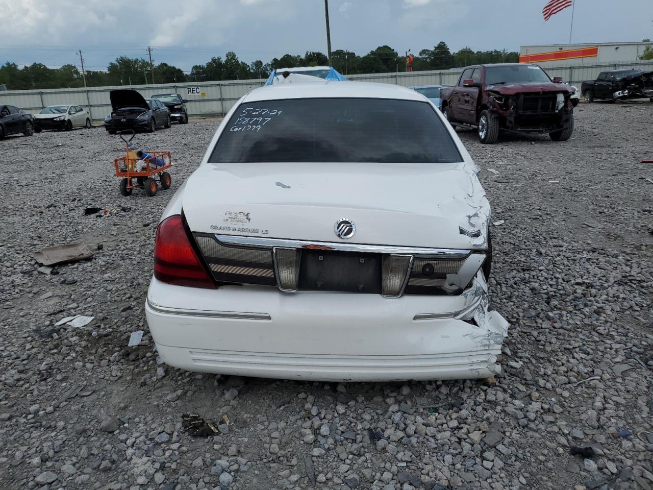 2006 Mercury Grand Marquis Ls VIN: 2MEFM75W86X603176 Lot: 61722244