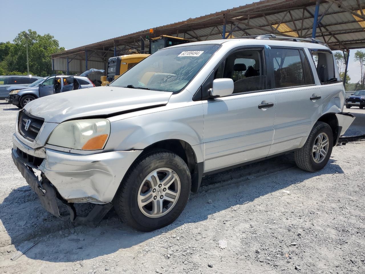 2004 Honda Pilot Exl VIN: 2HKYF18534H614508 Lot: 63189494