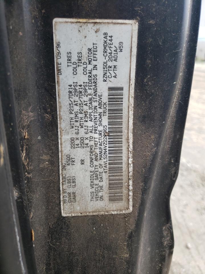 1997 Toyota Tacoma Xtracab VIN: 4TAVL52N4VZ226365 Lot: 62991124