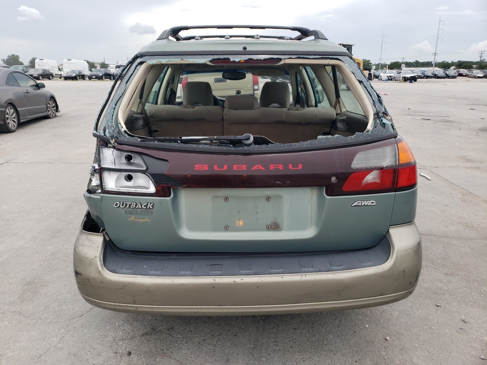 4S3BH815447601418 2004 Subaru Legacy Outback H6 3.0 Special