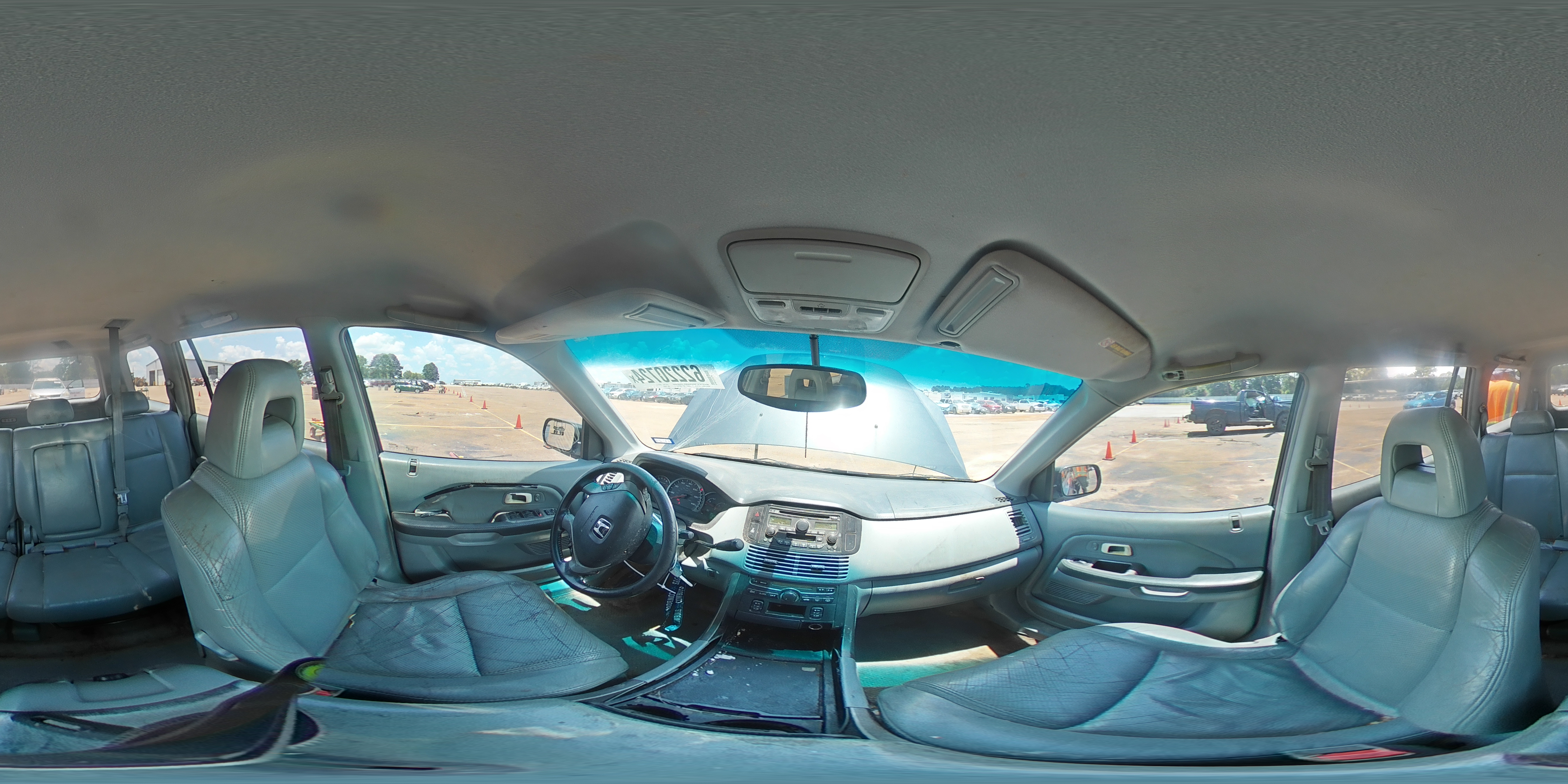 2004 Honda Pilot Exl VIN: 2HKYF18574H524682 Lot: 62220724