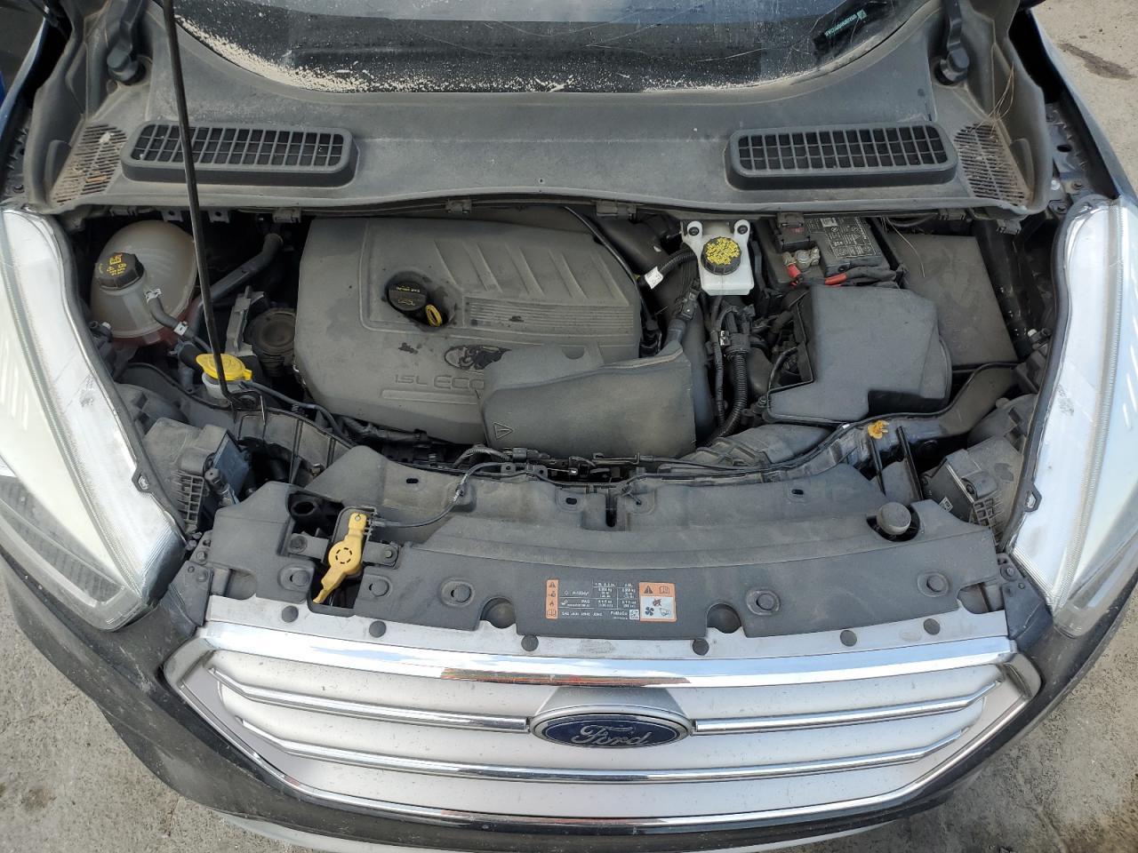 2017 Ford Escape Titanium VIN: 1FMCU0JD4HUD72525 Lot: 61663674