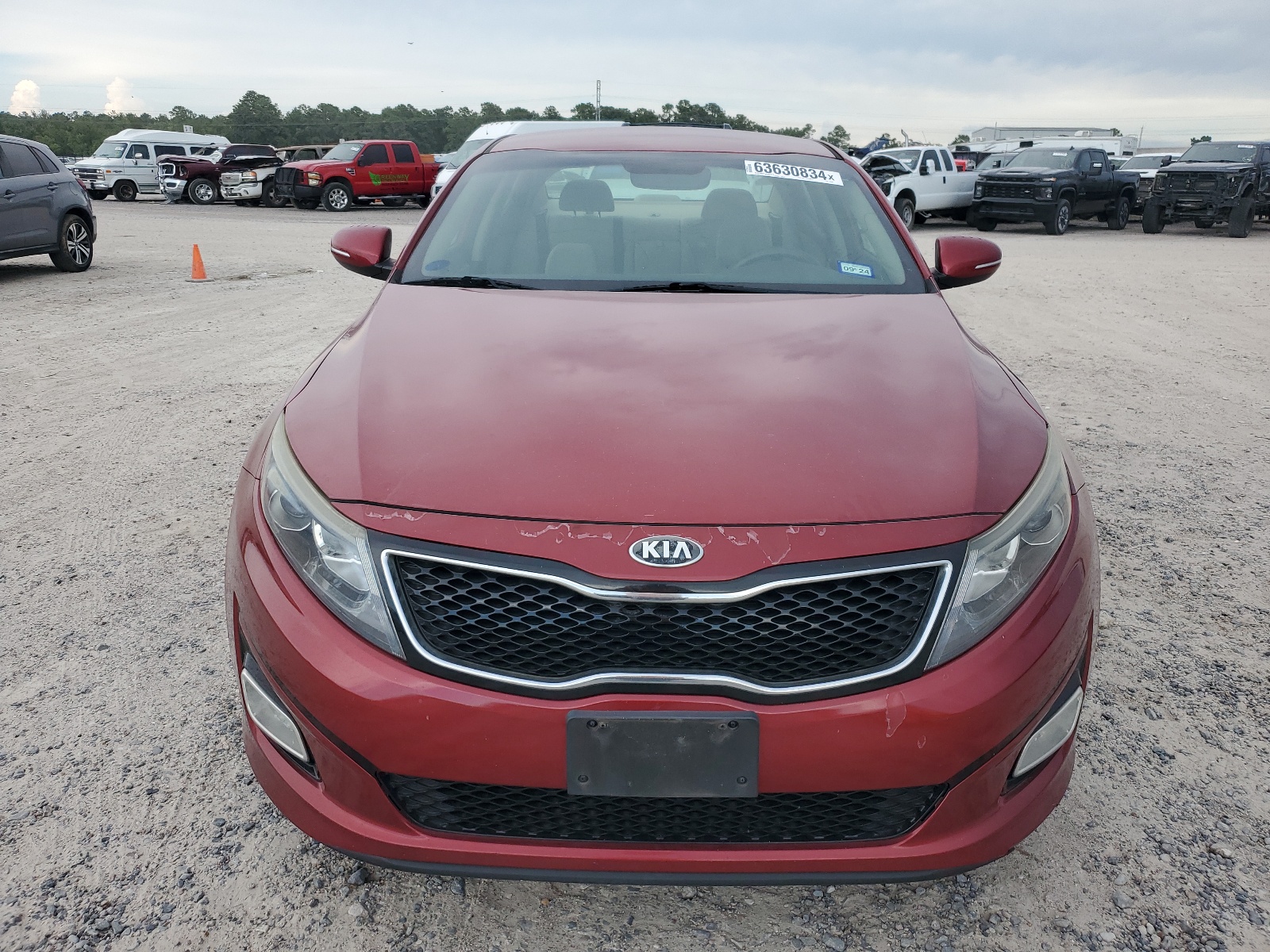 2015 Kia Optima Lx vin: 5XXGM4A77FG505501