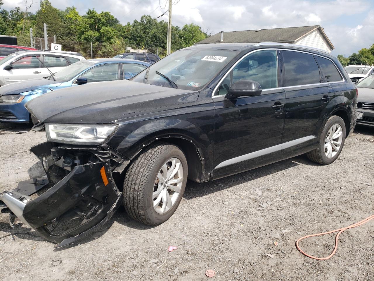 2017 Audi Q7 Premium VIN: WA1AAAF74HD018558 Lot: 64884594