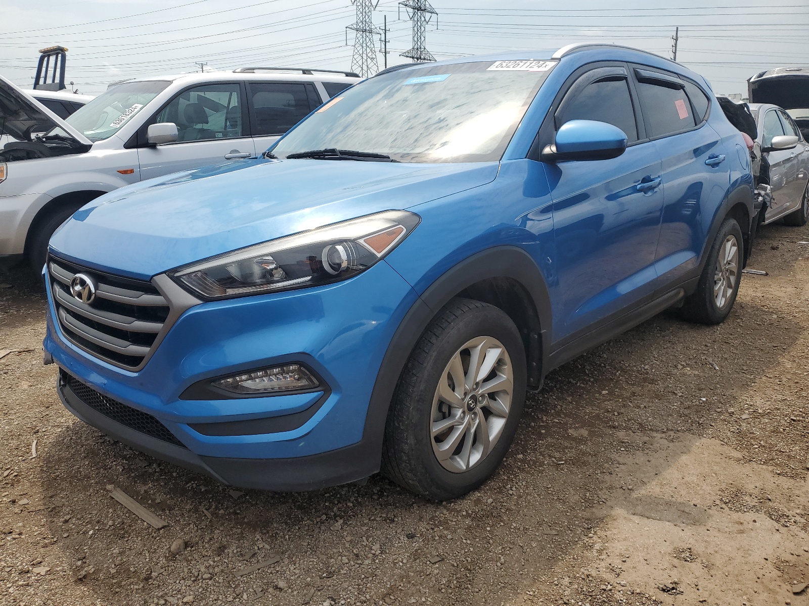 2016 Hyundai Tucson Limited vin: KM8J33A47GU059902