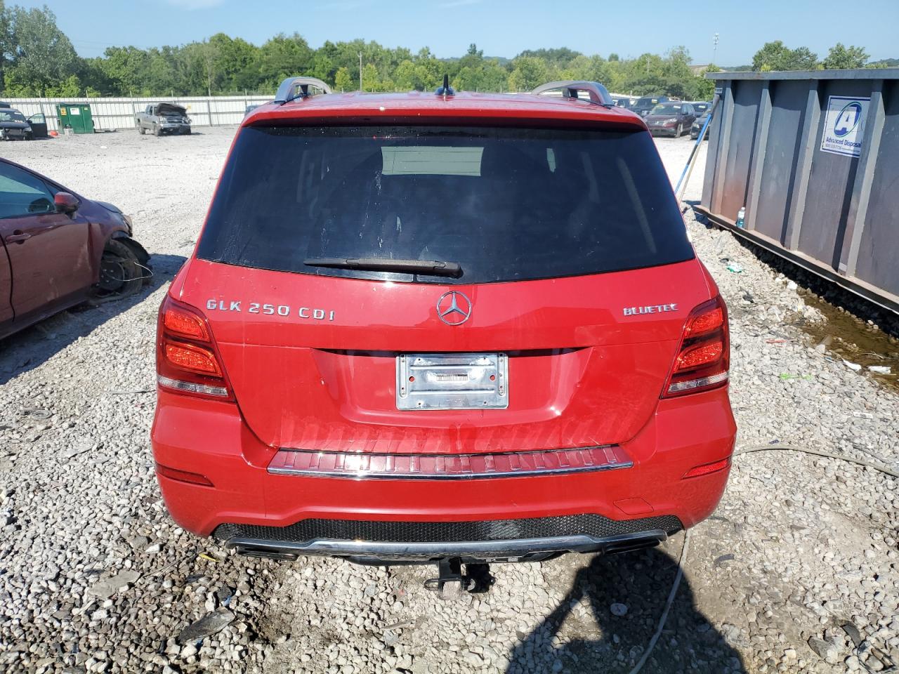 2014 Mercedes-Benz Glk 250 Bluetec VIN: WDCGG0EB4EG250340 Lot: 62656104