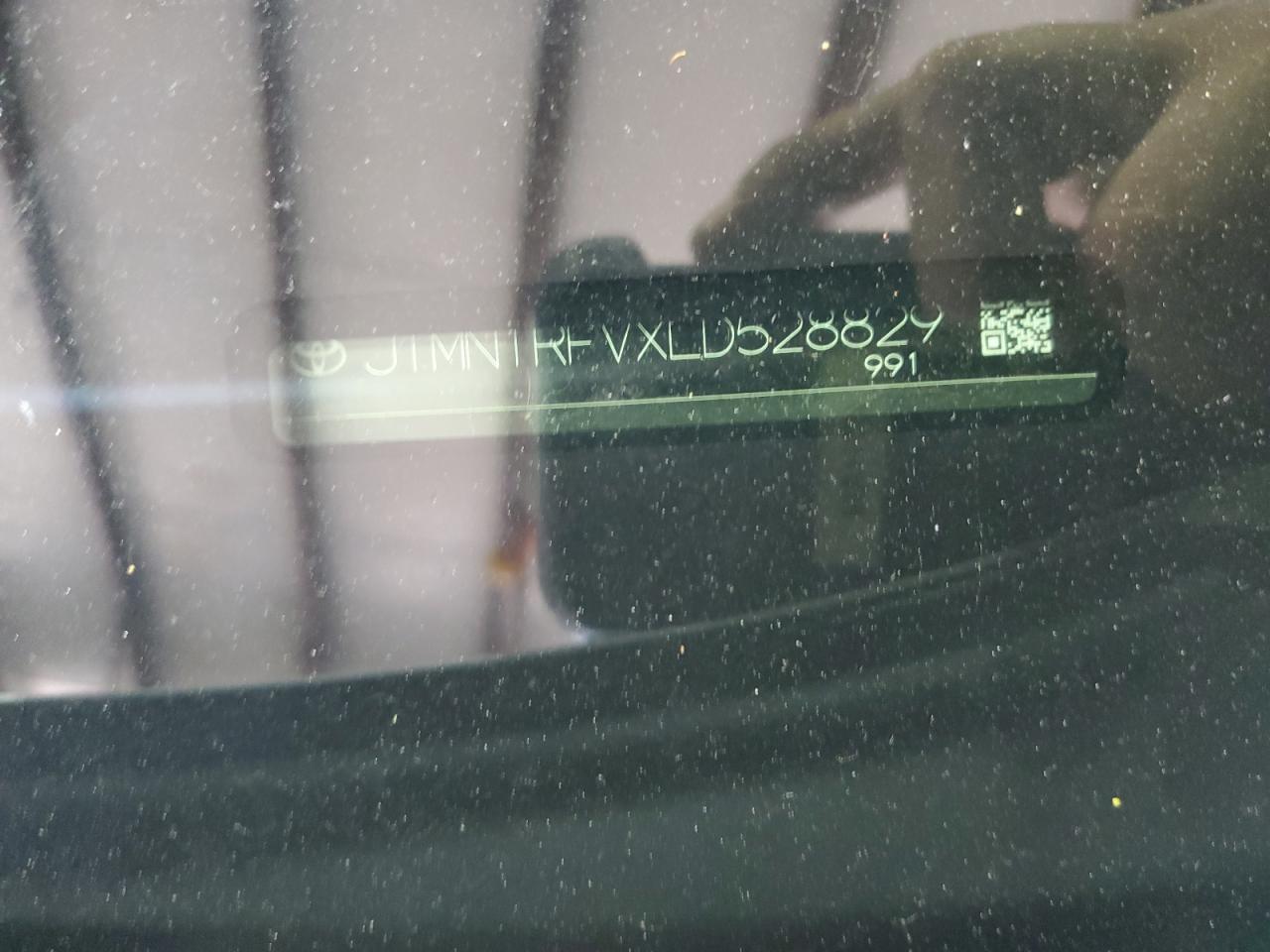 2020 Toyota Rav4 Limited VIN: JTMN1RFVXLD528829 Lot: 63450944