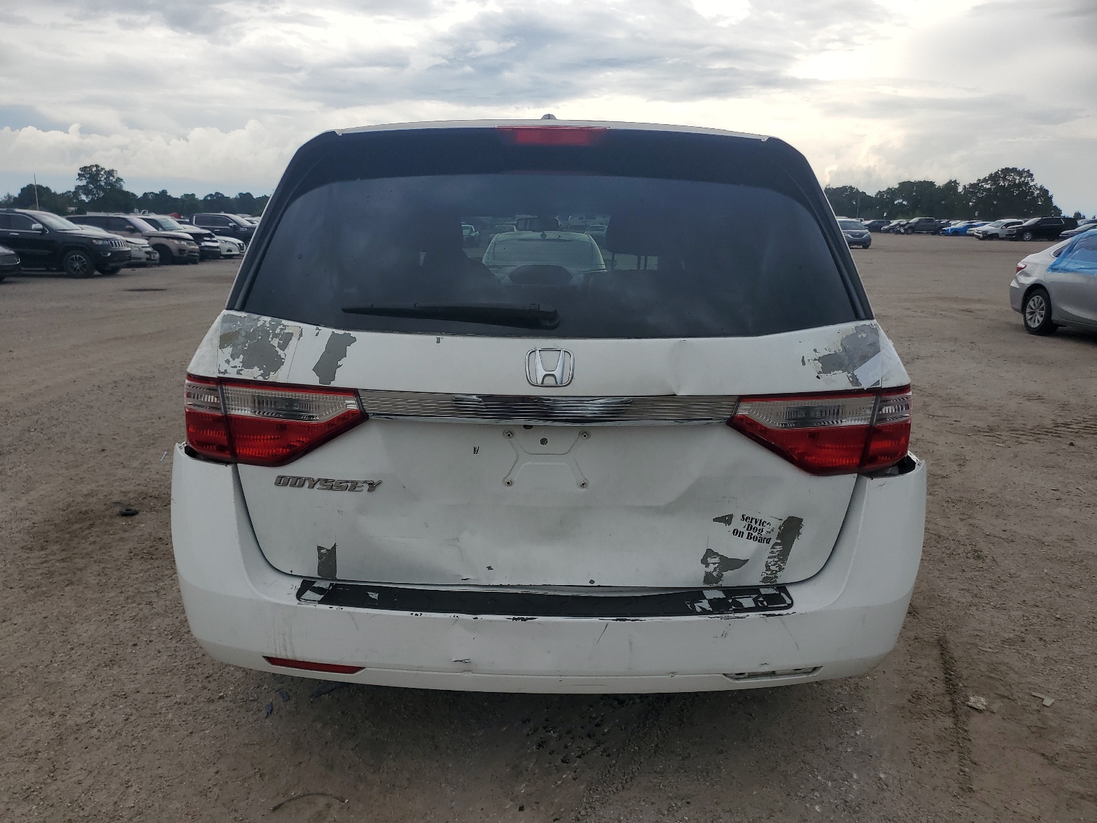 5FNRL5H64CB048286 2012 Honda Odyssey Exl