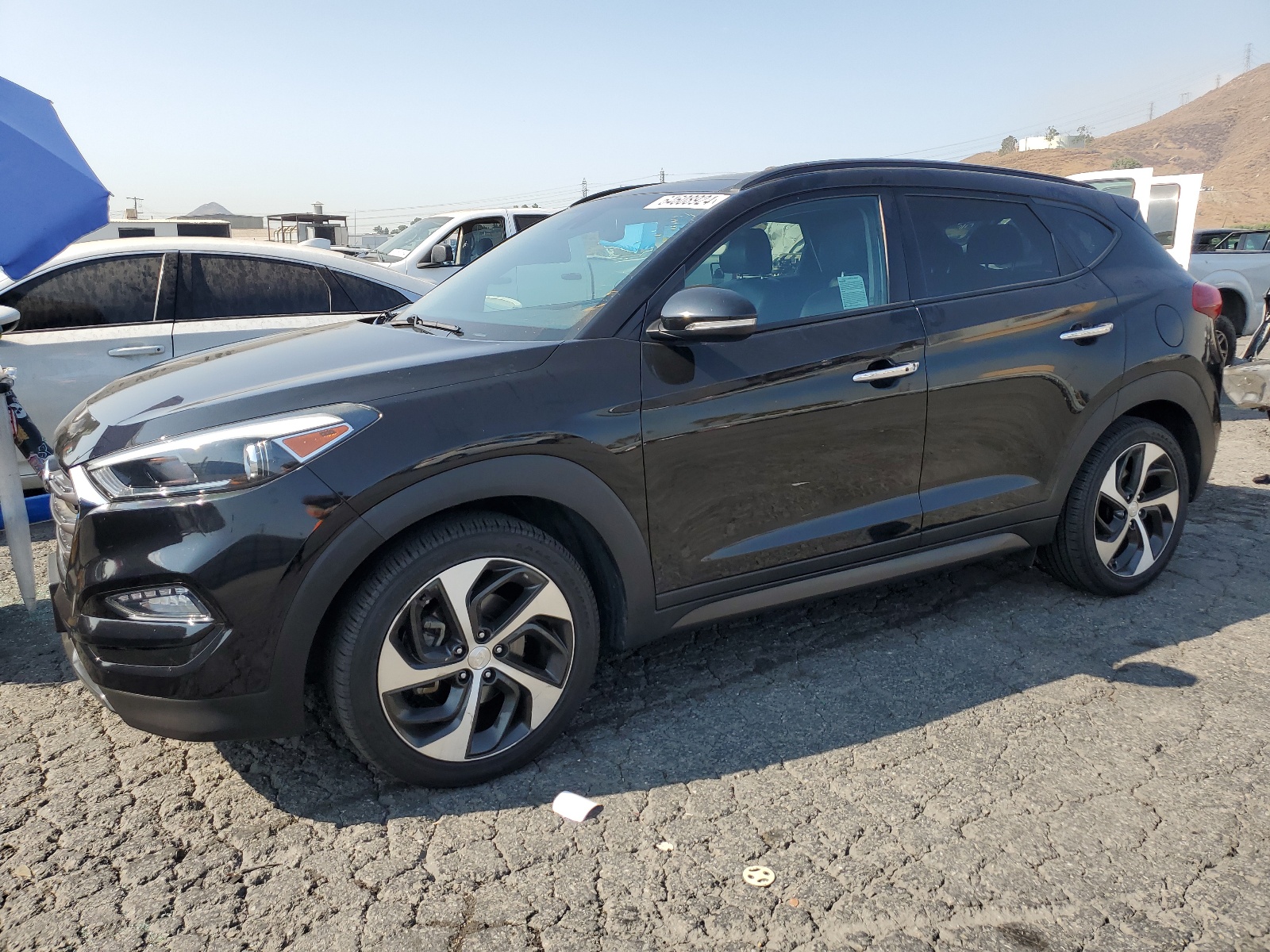 2016 Hyundai Tucson Limited vin: KM8J33A20GU123535