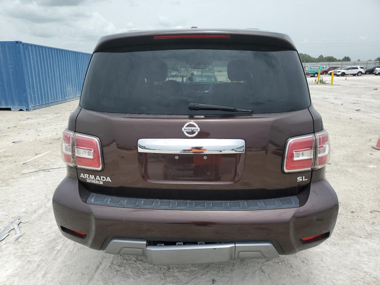 2019 Nissan Armada Sv VIN: JN8AY2ND9K9087341 Lot: 62032454