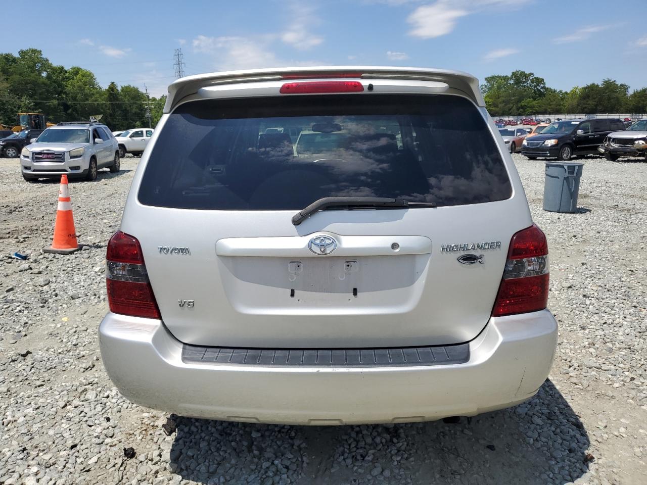 2005 Toyota Highlander Limited VIN: JTEDP21A050059293 Lot: 61566714