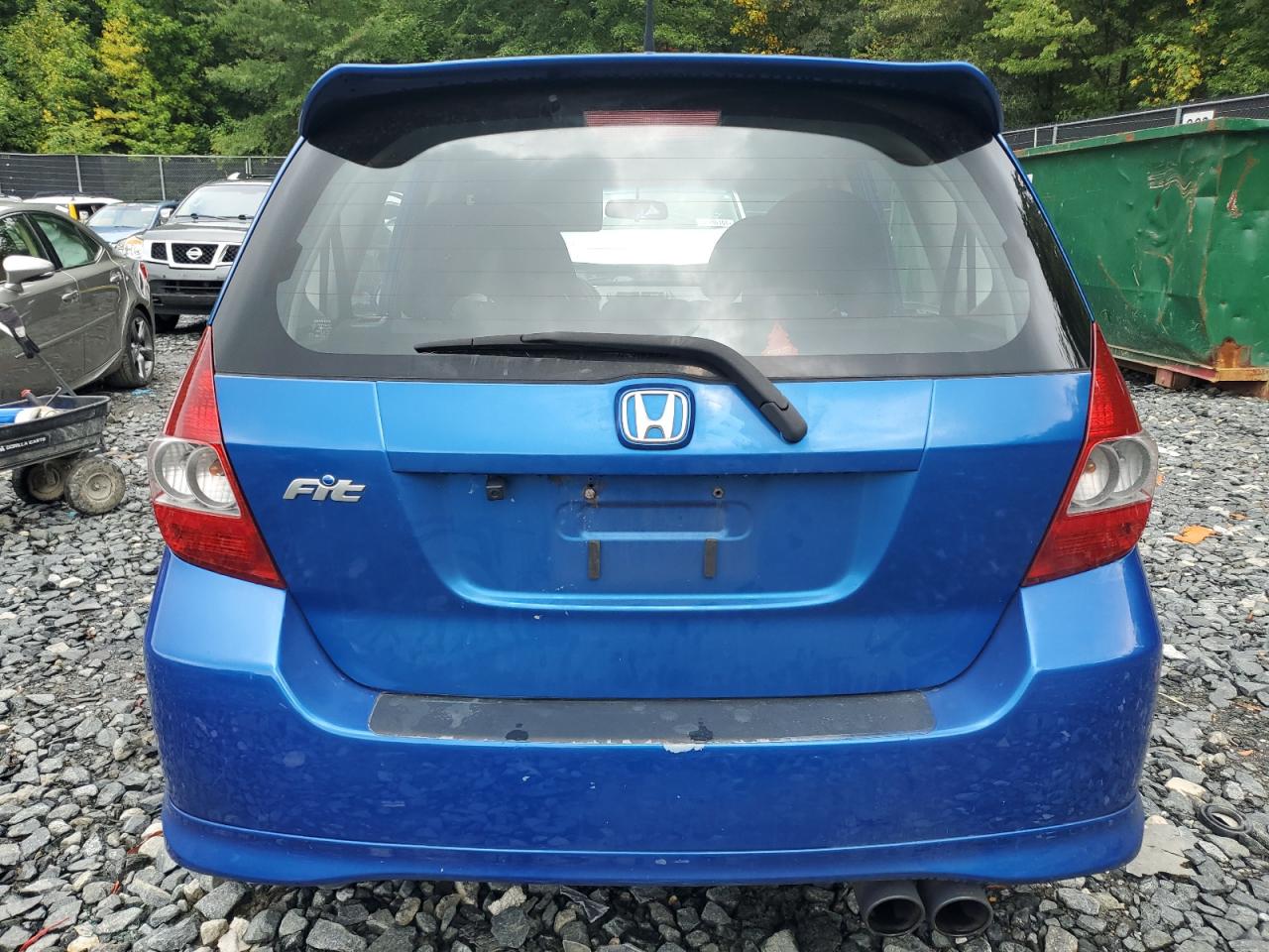 JHMGD38637S027011 2007 Honda Fit S