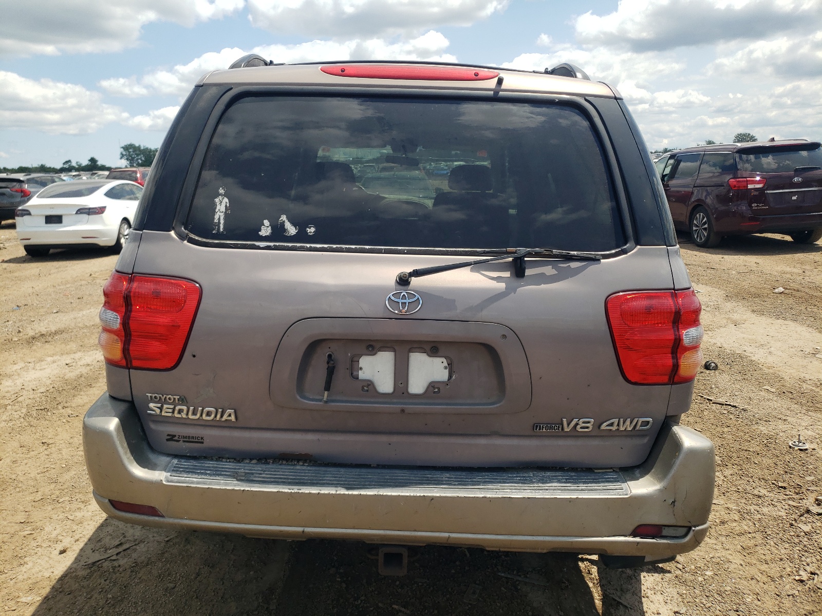 5TDBT44A91S012320 2001 Toyota Sequoia Sr5