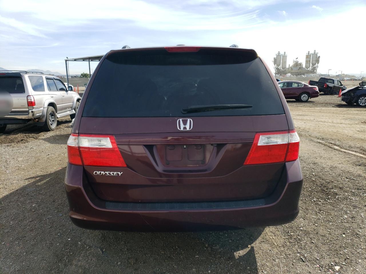 5FNRL38787B106080 2007 Honda Odyssey Exl