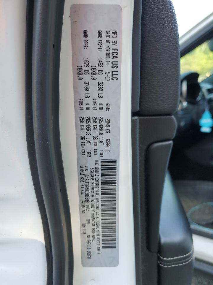 2017 Jeep Grand Cherokee Limited VIN: 1C4RJFBG0HC886588 Lot: 61287684