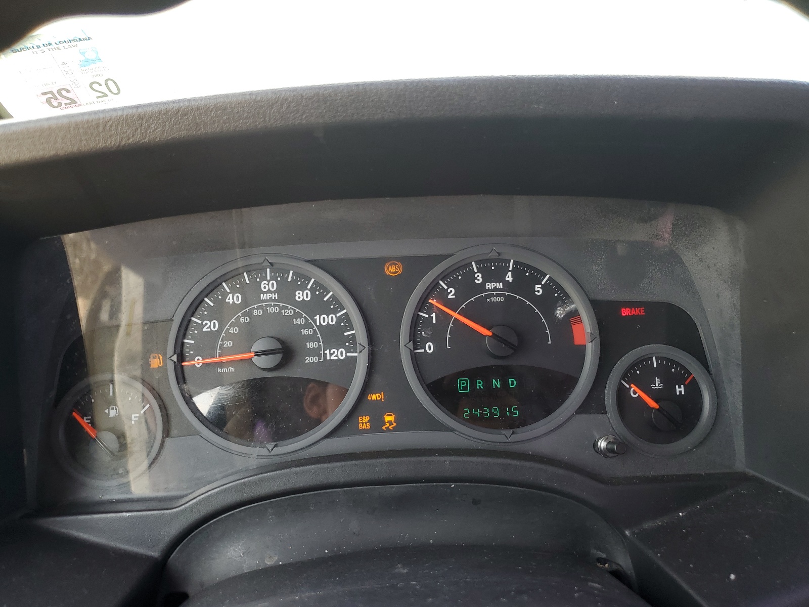 1J8FF47W67D581980 2007 Jeep Compass