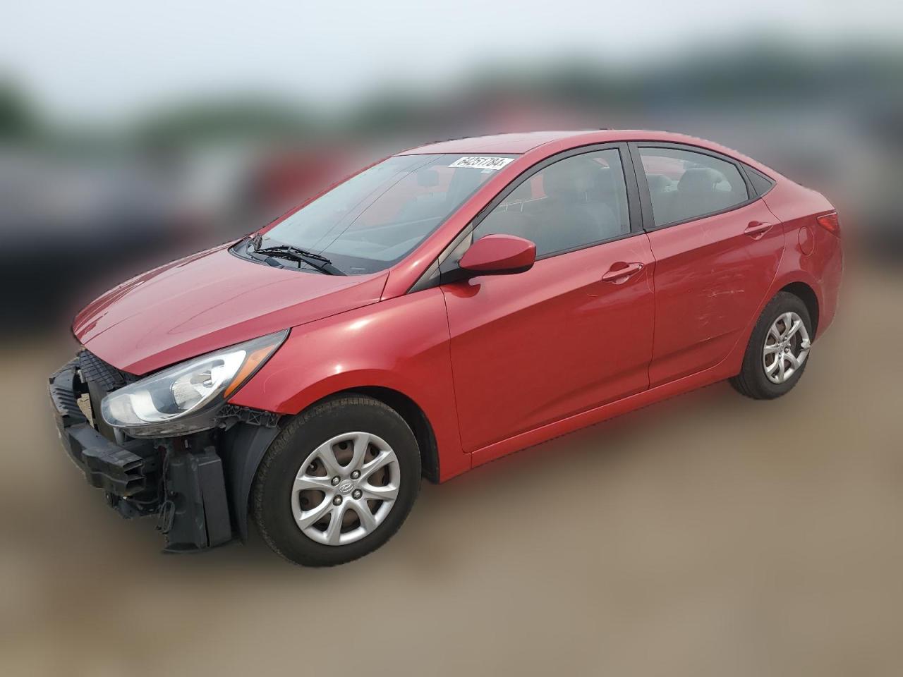 2013 Hyundai Accent Gls VIN: KMHCT4AE7DU537223 Lot: 64251784