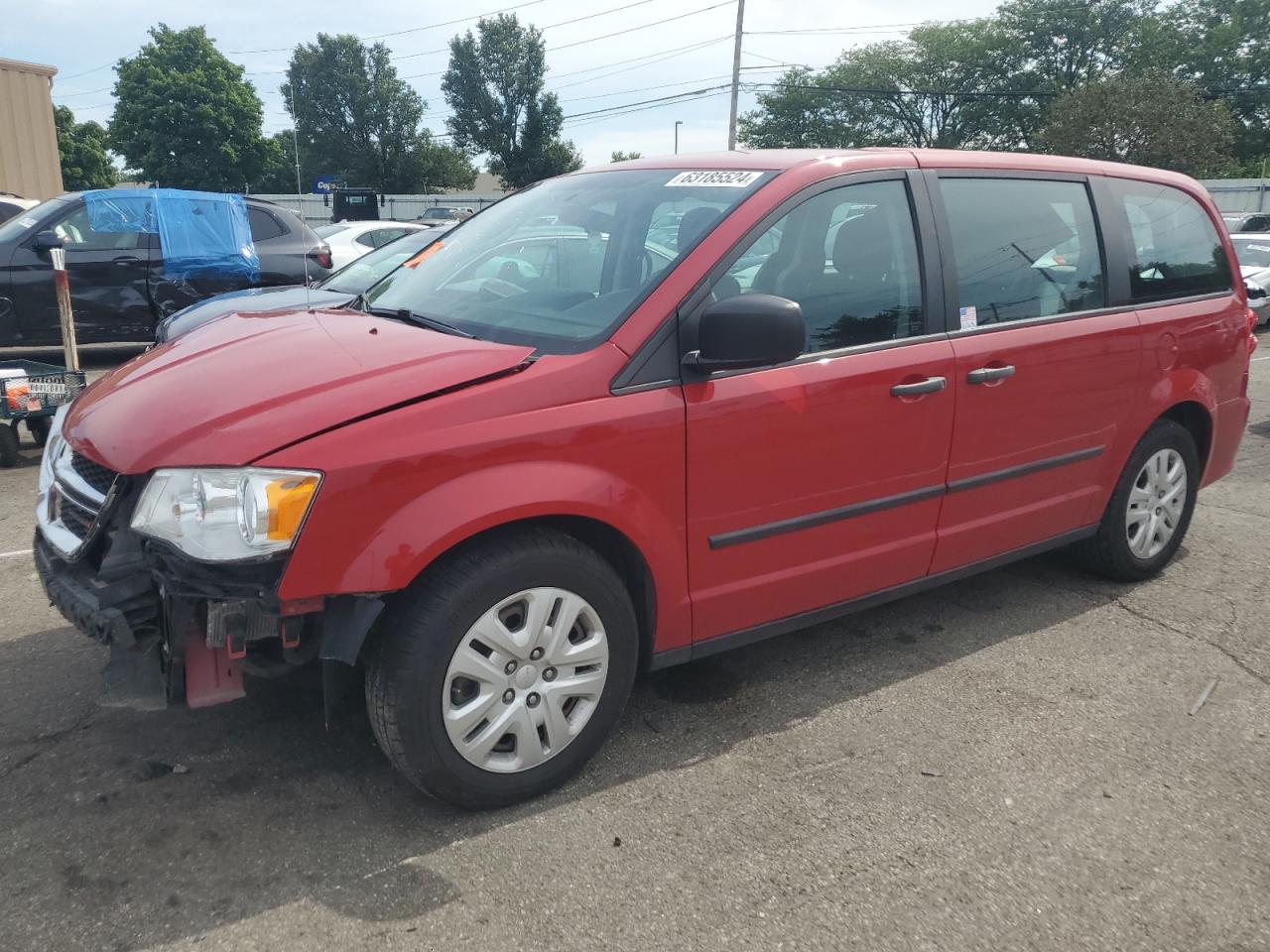 VIN 2C4RDGBG1ER268227 2014 DODGE CARAVAN no.1