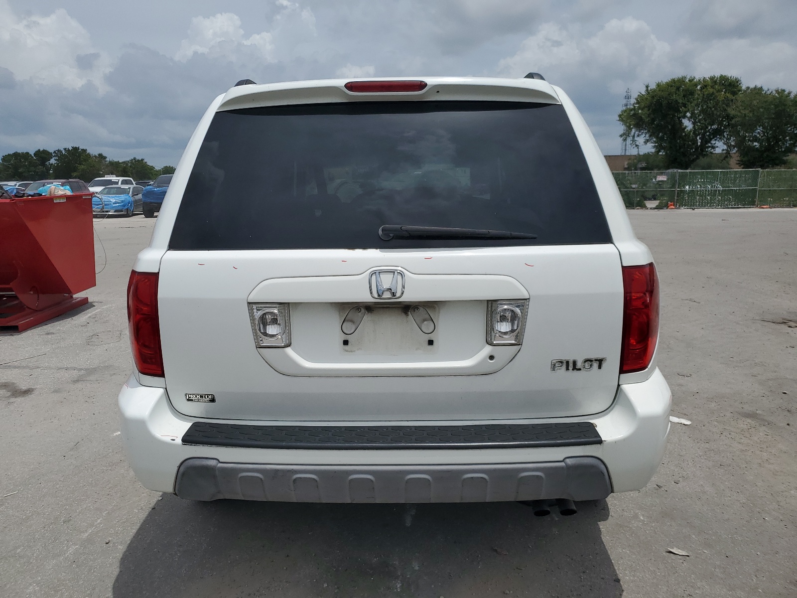 2HKYF18494H505705 2004 Honda Pilot Ex