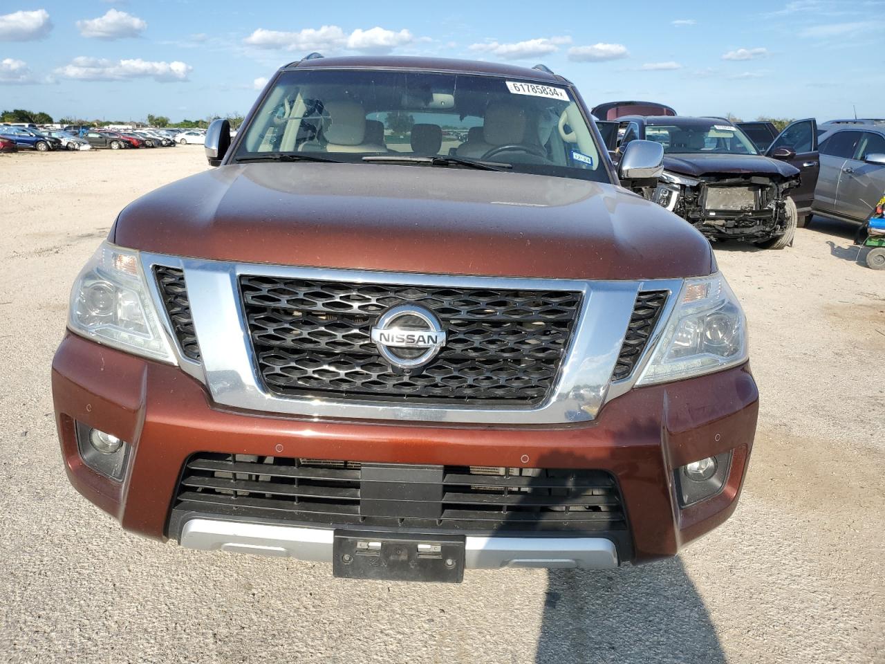 2017 Nissan Armada Sv VIN: JN8AY2ND8H9010517 Lot: 61785834