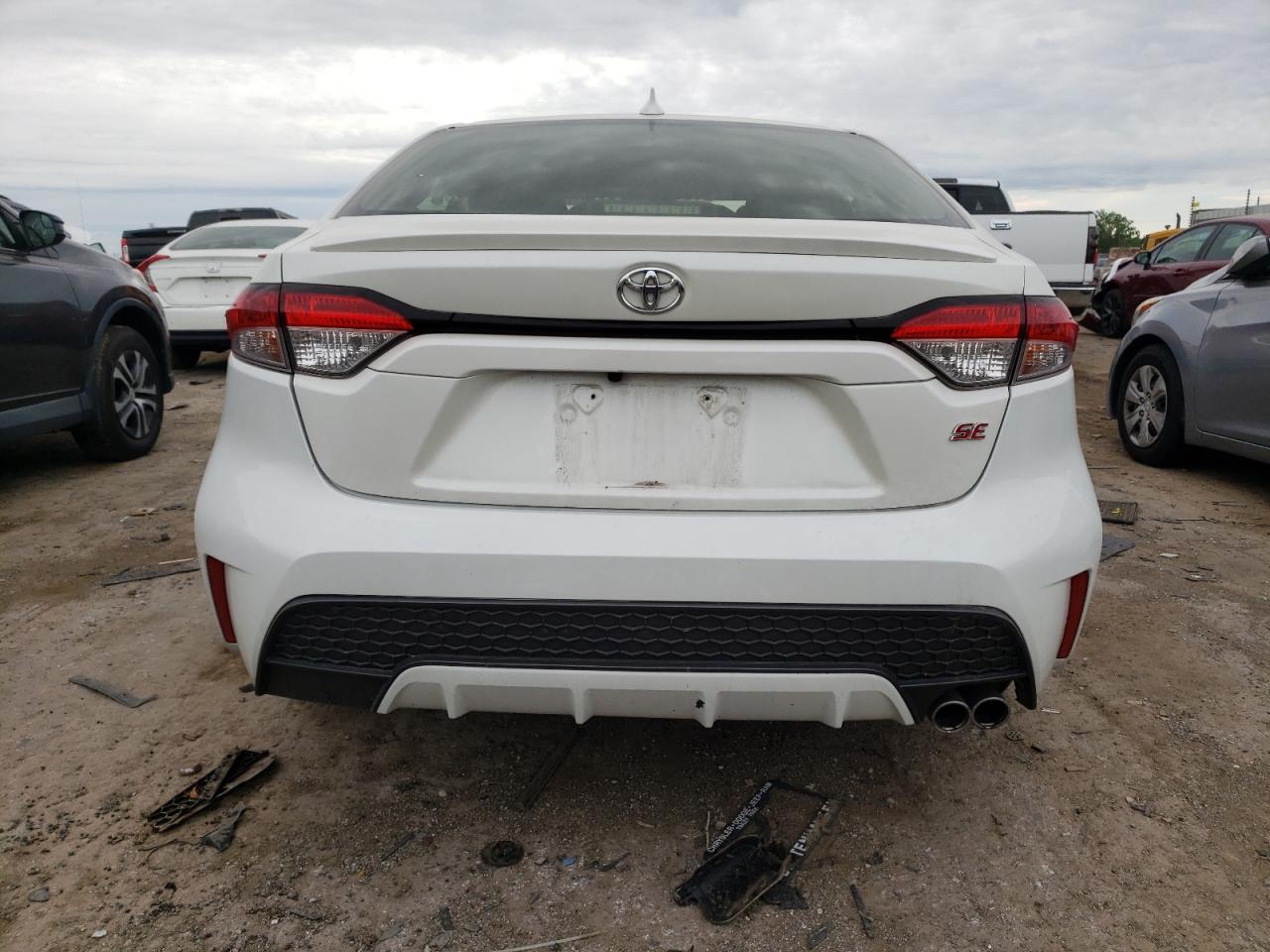 2020 Toyota Corolla Se VIN: JTDS4RCE2LJ039681 Lot: 61125604