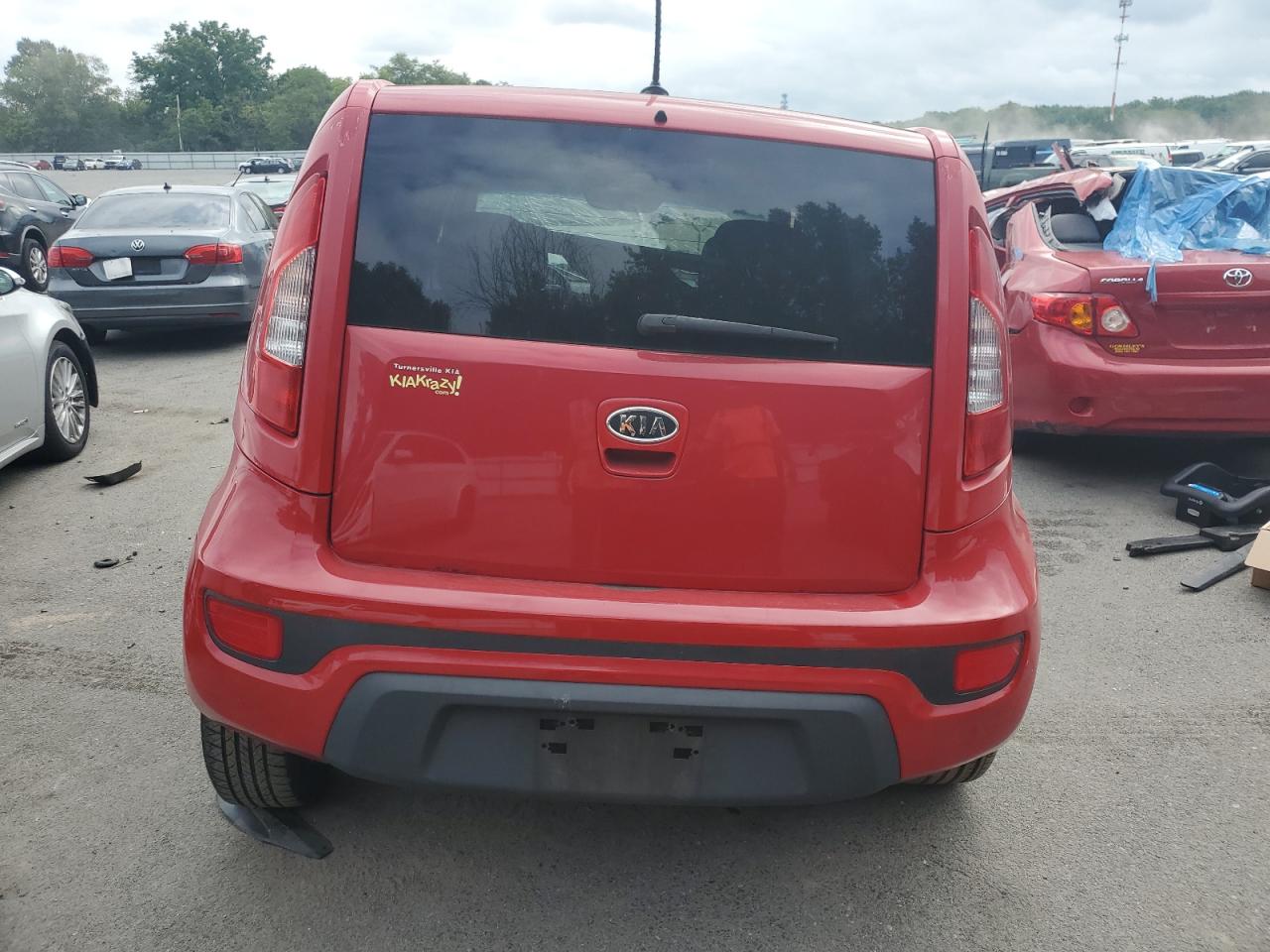 2012 Kia Soul + VIN: KNDJT2A66C7456820 Lot: 64496564