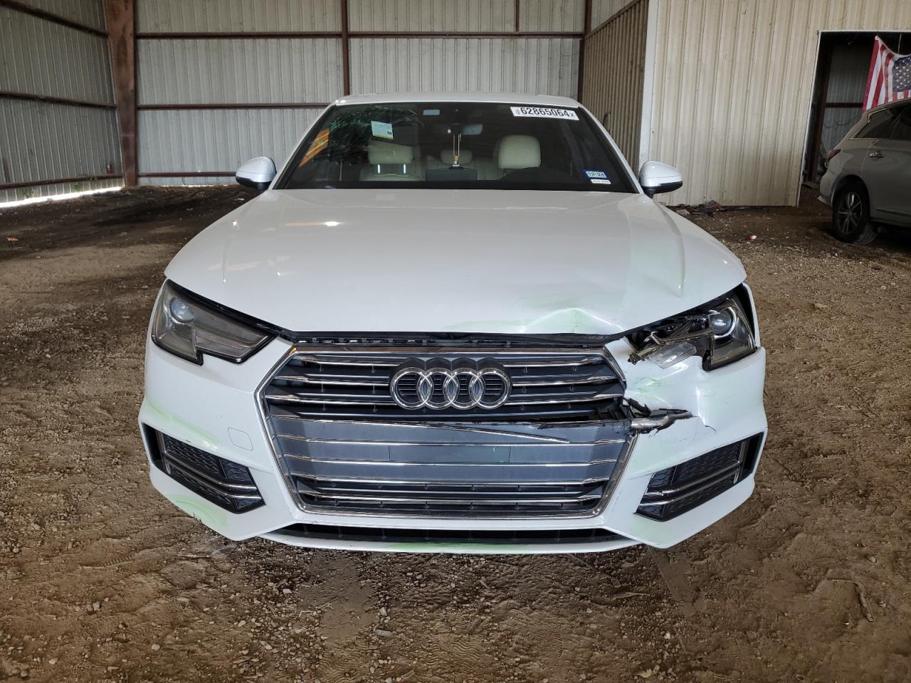 2017 Audi A4 Ultra Premium VIN: WAUKMAF41HN060250 Lot: 62865064