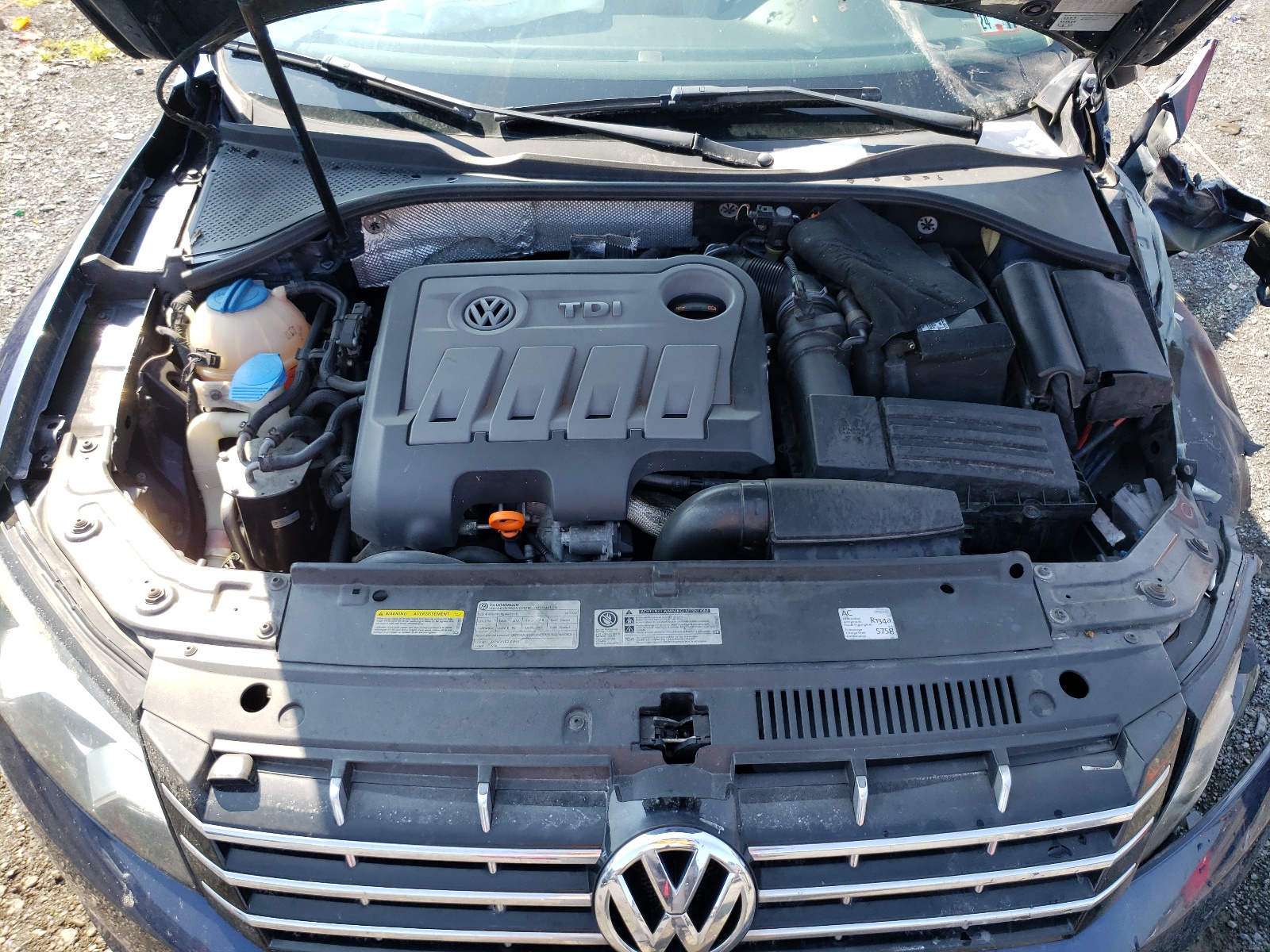 1VWBN7A38DC126314 2013 Volkswagen Passat Se