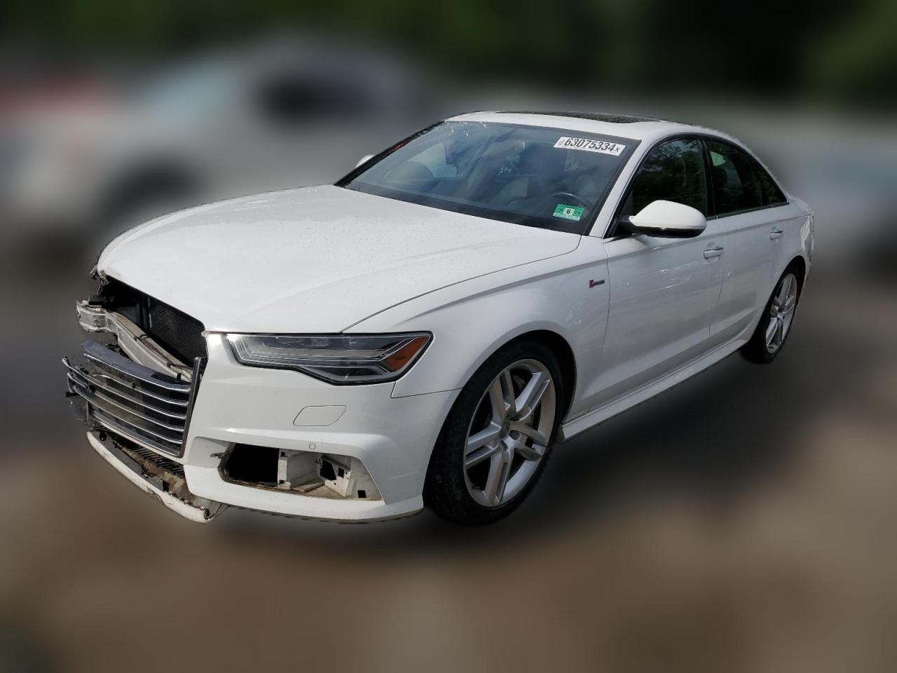 2016 Audi A6 Premium Plus VIN: WAUFGAFC6GN035634 Lot: 63075334