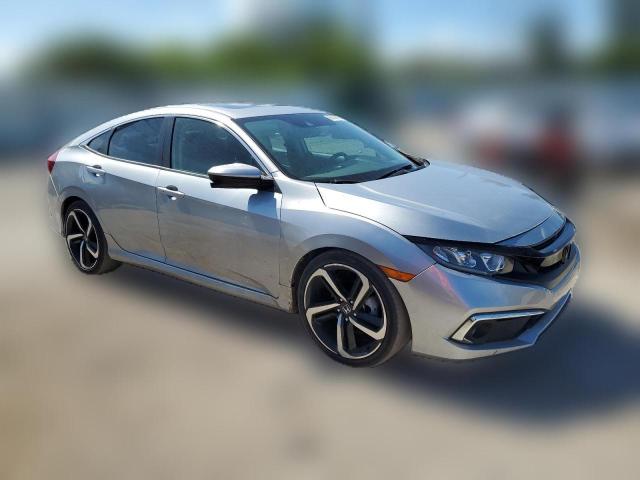  HONDA CIVIC 2019 Сріблястий