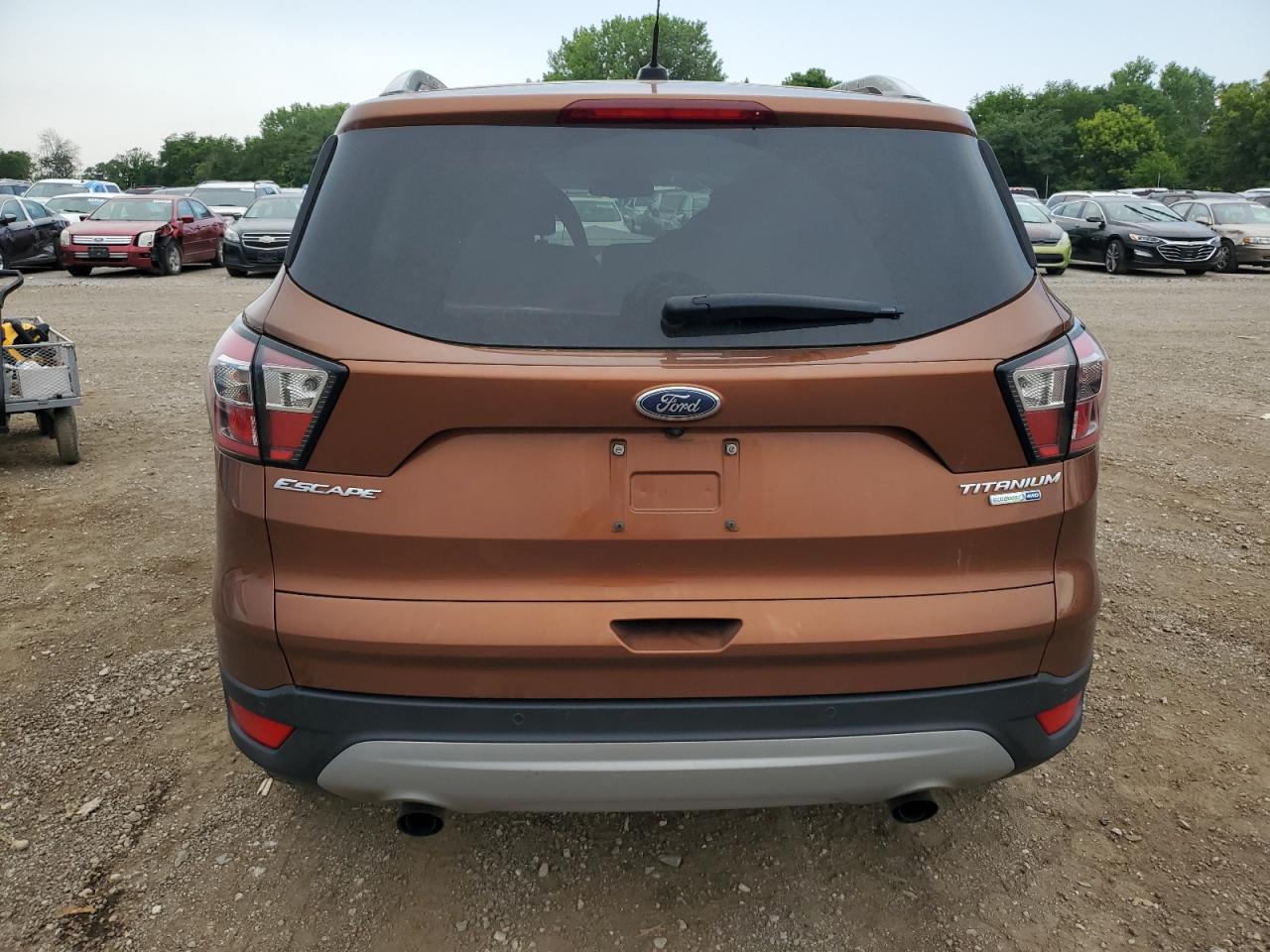 2017 Ford Escape Titanium VIN: 1FMCU9JD1HUB80371 Lot: 62442374