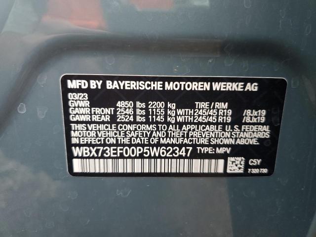 WBX73EF00P5W62347 BMW X1 XDRIVE2 13