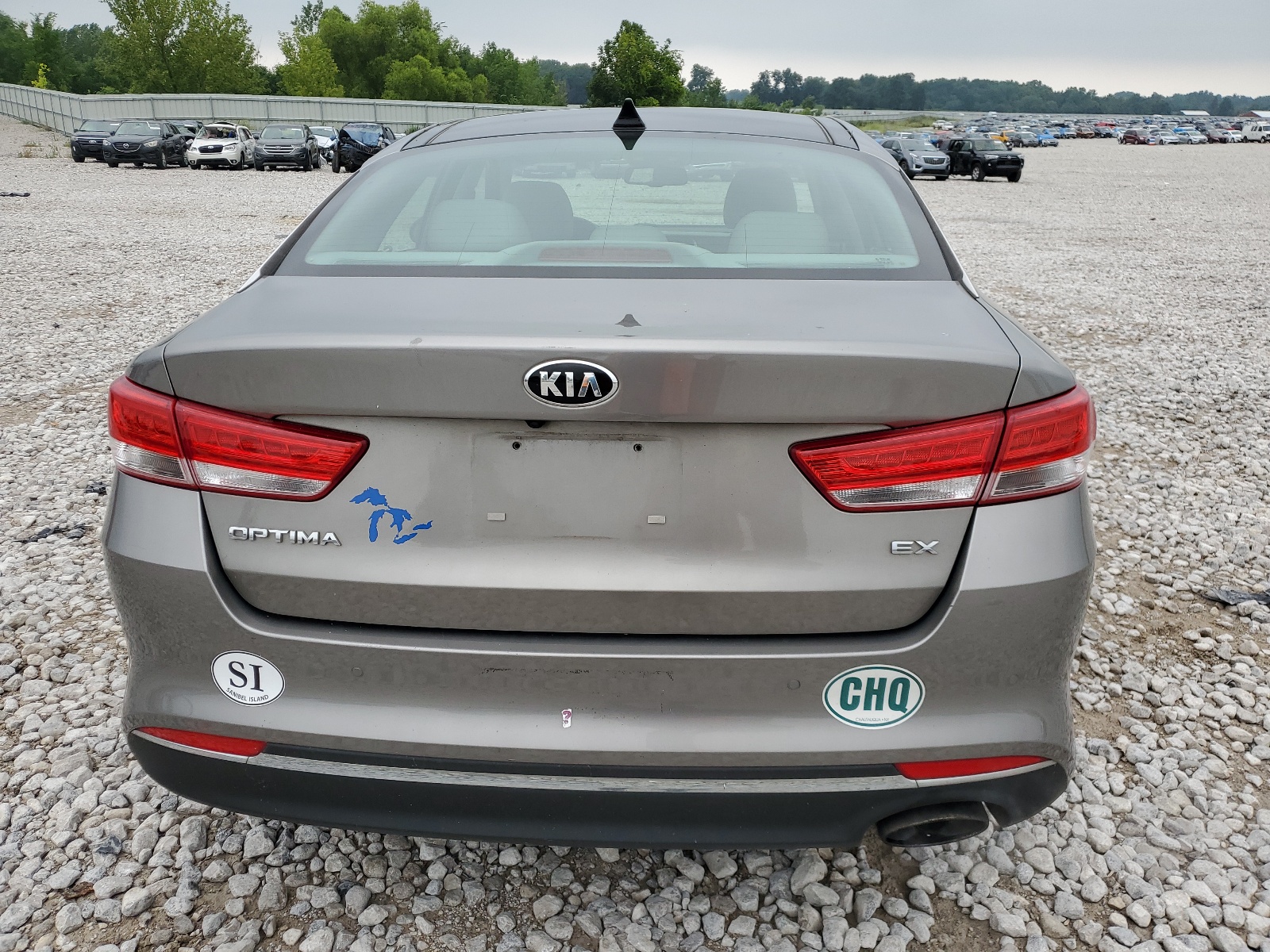 5XXGU4L37JG243028 2018 Kia Optima Ex