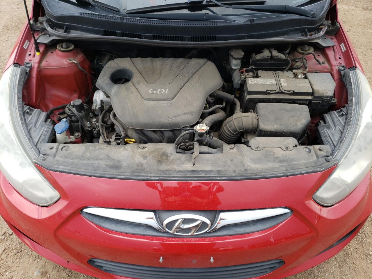 2014 Hyundai Accent Gls VIN: KMHCT4AE8EU619611 Lot: 63324884