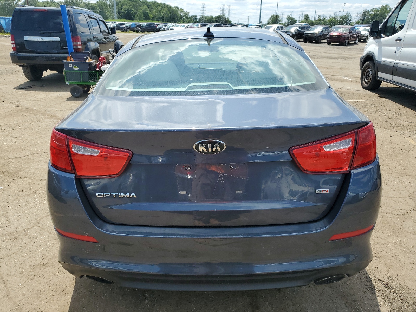 5XXGM4A77FG430167 2015 Kia Optima Lx