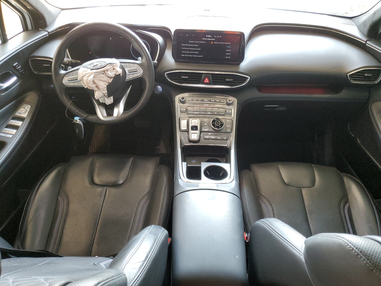 5NMS5DAL3MH326889 2021 Hyundai Santa Fe Calligraphy