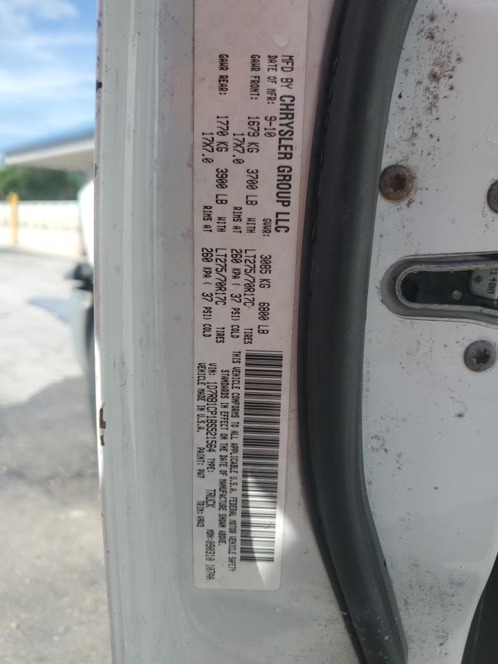 2011 Dodge Ram 1500 VIN: 1D7RB1CP1BS521564 Lot: 64590564