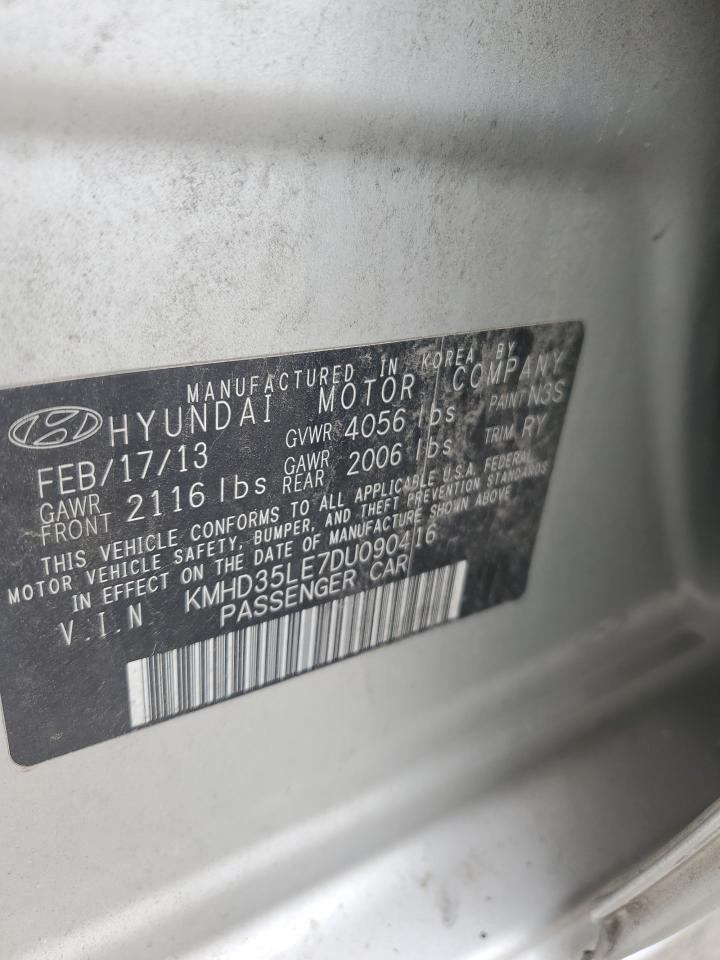 2013 Hyundai Elantra Gt VIN: KMHD35LE7DU090416 Lot: 64573454