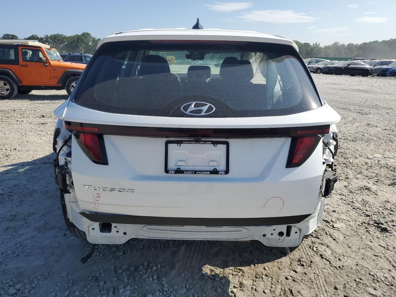 2022 Hyundai Tucson Se VIN: 5NMJA3AE1NH080235 Lot: 62847324