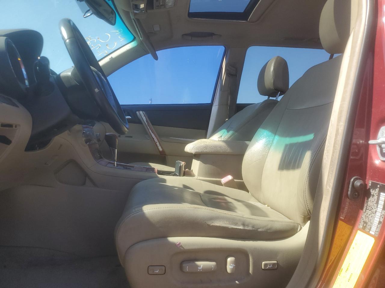 2008 Toyota Highlander Limited VIN: JTEES42AX82108764 Lot: 62425964