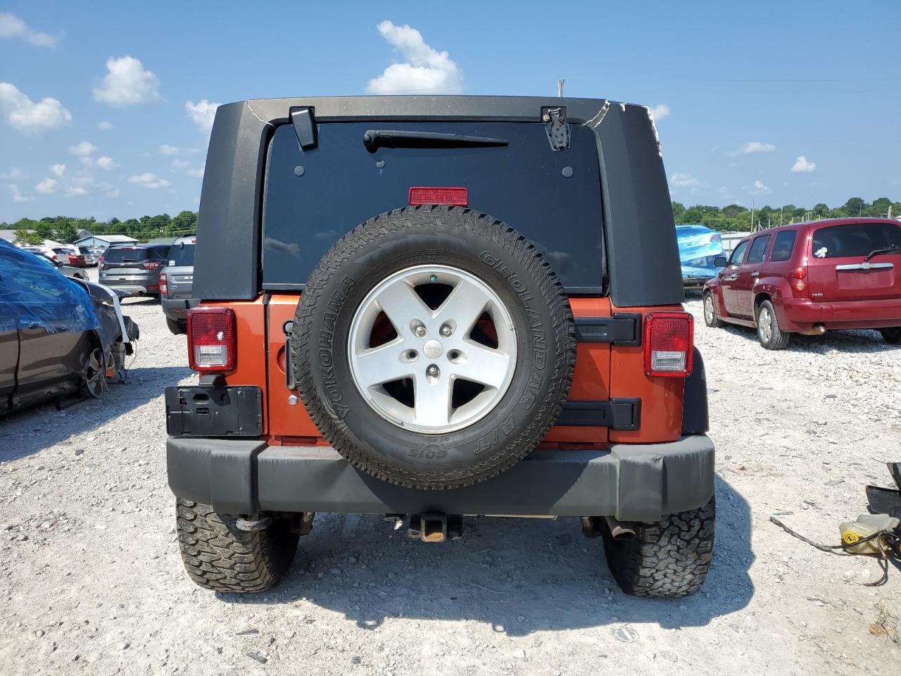 2009 Jeep Wrangler Unlimited X VIN: 1J4GA39189L767447 Lot: 62692424