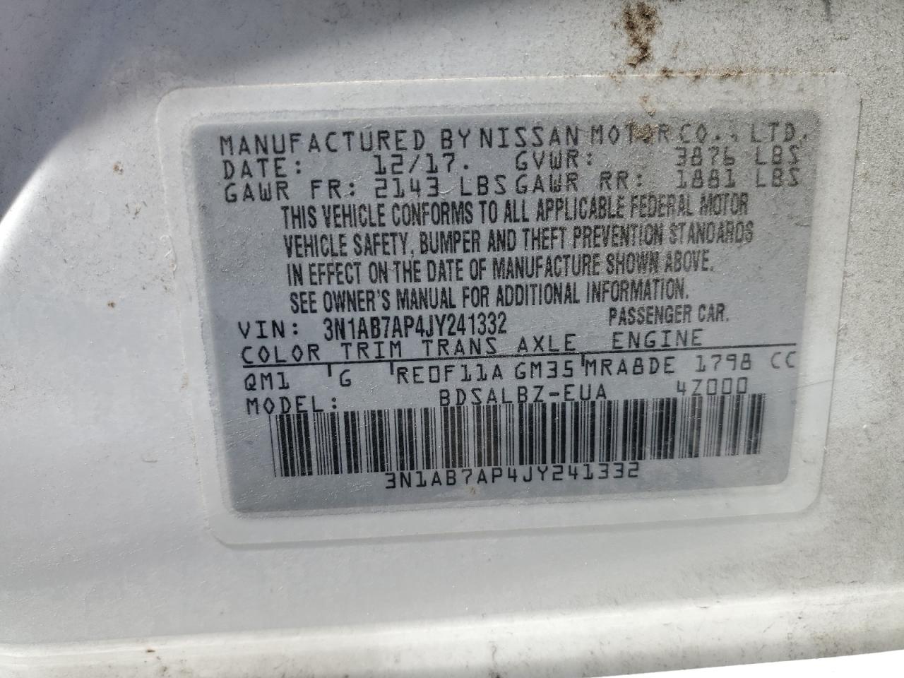 2018 Nissan Sentra - Image 14